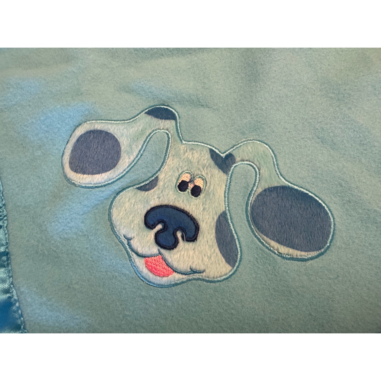Vintage Nick Jr Luvs Blues Clues Lovey Security Blanket